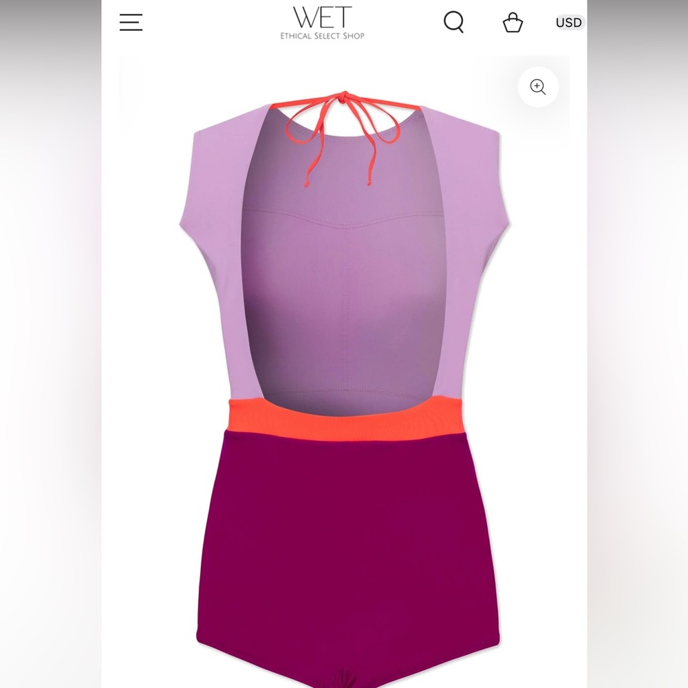 WET Ethical Monarch - JULES One Piece. Size XS - Picture 8 of 9